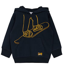 Hust and Claire Hoodie - Storm - Blue Night Hust and Claire Hoodie - Storm - Blue Night