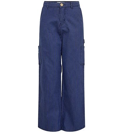 Sofie Schnoor Girls Jeans - Gitte - Cobalt Stribed Sofie Schnoor Girls Jeans - Gitte - Cobalt Stribed