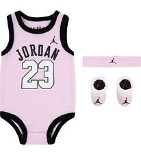 Jordan Gaveæske - Futter/Hårbånd/Body u/æ - Pink Foam/Hvid Jordan Gaveæske - Futter/Hårbånd/Body u/æ - Pink Foam/Hvid