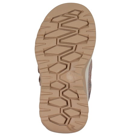 Wheat Vinterstøvler - Millas - Tex - Dusty Rouge m. Blomster