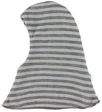 Joha Elefanthue - Uld - Vendbar - 2-lags - Grå/ Mynte Joha Elefanthue - Uld - Vendbar - 2-lags - Grå/ Mynte