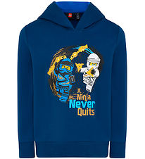 LEGO® Ninjago Hættetrøje - LWStorm - Dark Blue