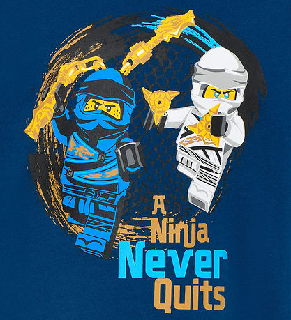 LEGO® Ninjago Hættetrøje - LWStorm - Dark Blue