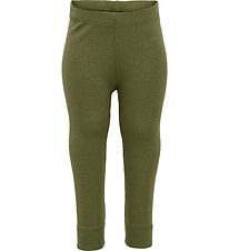 Hummel Leggings - Rib - hmlRene - Capulet Olive Hummel Leggings - Rib - hmlRene - Capulet Olive