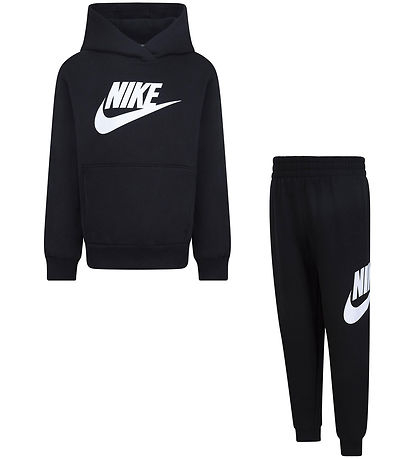 Nike Sweatsæt - Sort m. Logo Nike Sweatsæt - Sort m. Logo