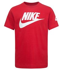 Nike T-shirt - University Red/Hvid Nike T-shirt - University Red/Hvid