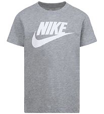 Nike T-shirt - Gråmeleret m. Hvid Nike T-shirt - Gråmeleret m. Hvid