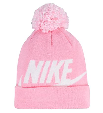 Nike Hue/Handsker - Strik - Rosa m. Hvid Nike Hue/Handsker - Strik - Rosa m. Hvid