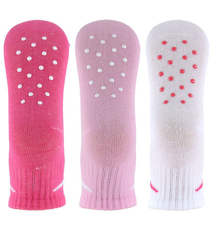 Nike Strømper - 3-pak - Dark Hyper Pink/Røsa/Hvid