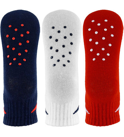Nike Strømper - 3-pak - University Red/Navy/Hvid