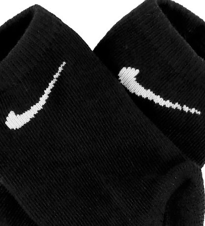 Nike Ankelstrømper - Cushioned - No Show - 3-pak - Sort