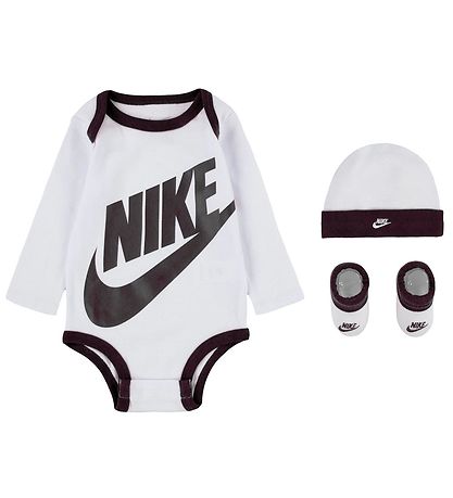 Nike Gaveæske - Futter/Hue/Body l/æ - Futura - Hvid m. Sort Nike Gaveæske - Futter/Hue/Body l/æ - Futura - Hvid m. Sort