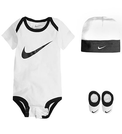 Nike Gaveæske - Futter/Hue/Body k/æ - Swoosh - Hvid/Sort Nike Gaveæske - Futter/Hue/Body k/æ - Swoosh - Hvid/Sort