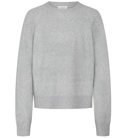 Grunt Bluse - Strik - Iben - Grå Grunt Bluse - Strik - Iben - Grå