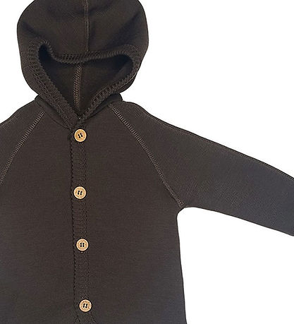 Smallstuff Cardigan - Uld - Brun Smallstuff Cardigan - Uld - Brun