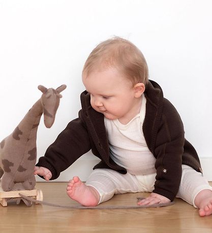 Smallstuff Cardigan - Uld - Brun Smallstuff Cardigan - Uld - Brun