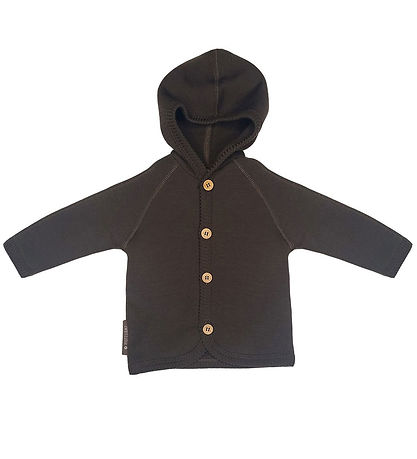 Smallstuff Cardigan - Uld - Brun Smallstuff Cardigan - Uld - Brun