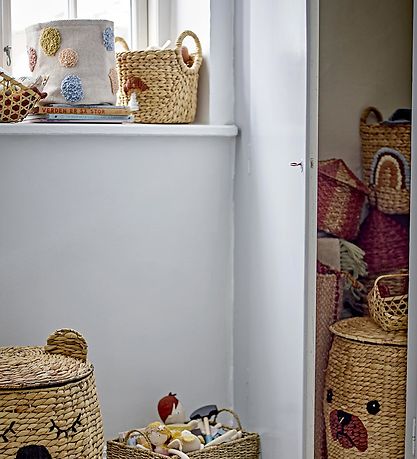 Bloomingville Mini Kurve - 2 stk. - Agnes - 32x32/26x26 cm - Nat