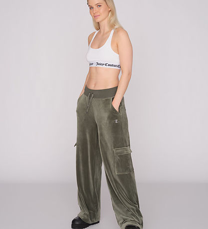 Juicy Couture Velourbukser - Audree - Thyme Juicy Couture Velourbukser - Audree - Thyme