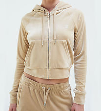 Juicy Couture Cardigan - Velour - Nomad Juicy Couture Cardigan - Velour - Nomad