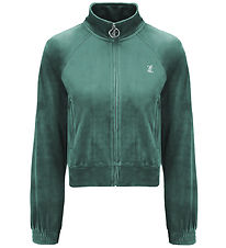 Juicy Couture Cardigan - Velour - Thyme Juicy Couture Cardigan - Velour - Thyme