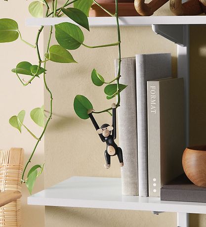 Kay Bojesen Træfigur - Abe - 10 cm - Mini - Mørk Bejdset Eg Kay Bojesen Træfigur - Abe - 10 cm - Mini - Mørk Bejdset Eg