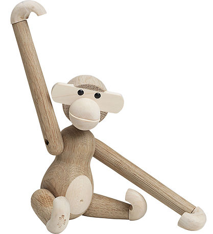 Kay Bojesen Træfigur - Abe - 20 cm - Lille - Eg/Ahorn Kay Bojesen Træfigur - Abe - 20 cm - Lille - Eg/Ahorn