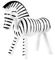 Kay Bojesen Træfigur - Zebra - 14 cm - Sort/Hvid Kay Bojesen Træfigur - Zebra - 14 cm - Sort/Hvid