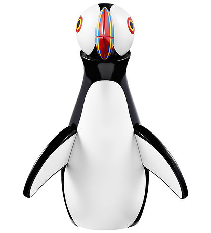 Kay Bojesen Træfigur - Søpapegøje - 20 cm - Sort/Hvid