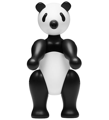 Kay Bojesen Træfigur - Panda - 15 cm - WWF 2019 - Lille - Sort/H