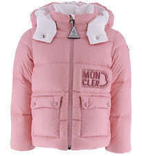 Moncler Dunjakke - Abbaye - Rosa Moncler Dunjakke - Abbaye - Rosa