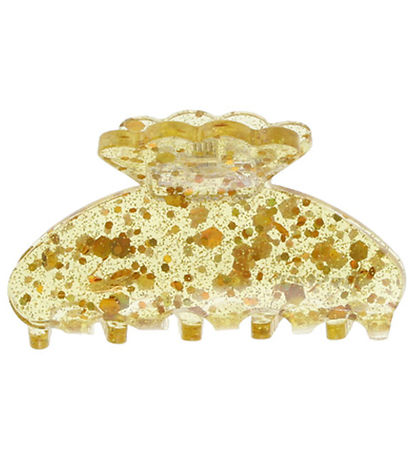 By Stær Hair clip - Lulu - 5x3 cm - Confetti Gold