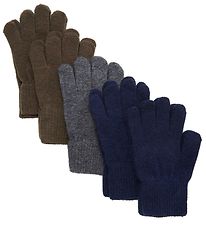 CeLaVi Handsker - Uld/Nylon - 5-pak - Sea Turtle/Navy/Grey CeLaVi Handsker - Uld/Nylon - 5-pak - Sea Turtle/Navy/Grey