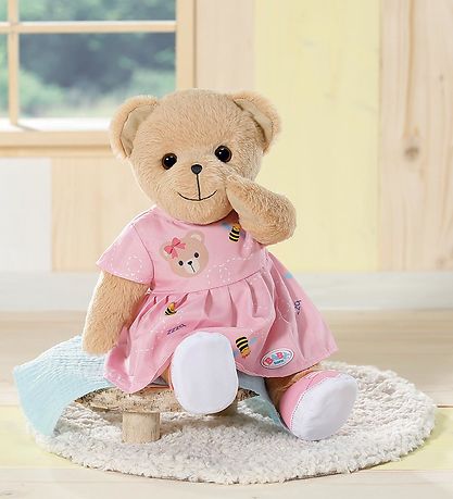 Baby Born Dukketøj - Kjole m. Sko - Rosa