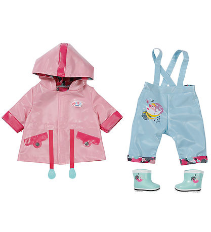 Baby Born Dukketøj - Deluxe - Regntøjssæt Baby Born Dukketøj - Deluxe - Regntøjssæt