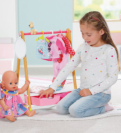 Baby Born Dukketilbehør - Tøjstativ