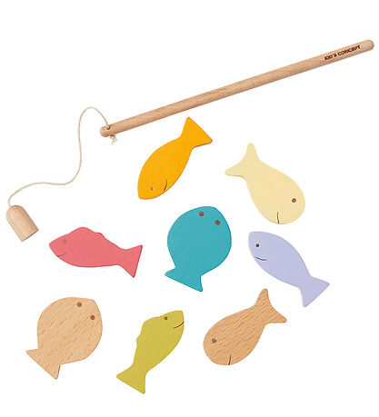 Kids Concept Fiskespil - Træ