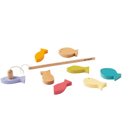 Kids Concept Fiskespil - Træ