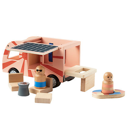Kids Concept Wooden Toy - Camper Van - Aiden