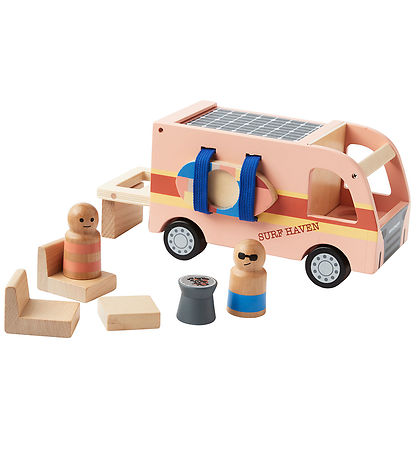 Kids Concept Wooden Toy - Camper Van - Aiden