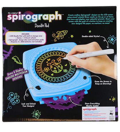 Spirograph Tegnesæt - Doodle Pad Spirograph Tegnesæt - Doodle Pad