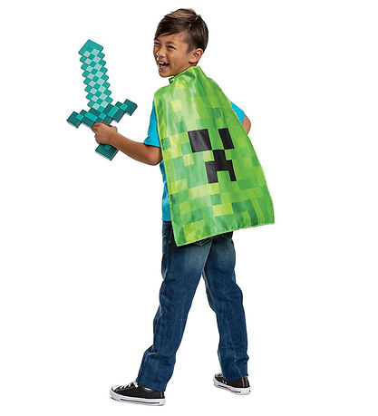 Disguise Udklædning - Minecraft Sværd & Kappe Disguise Udklædning - Minecraft Sværd & Kappe