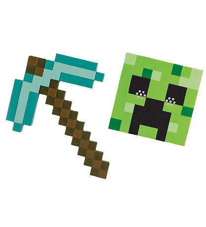 Disguise Udklædning - Minecraft Pickaxe & Maske Disguise Udklædning - Minecraft Pickaxe & Maske