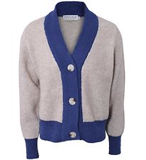 Hound Cardigan - Strik - Rib - Cobalt Blue Hound Cardigan - Strik - Rib - Cobalt Blue