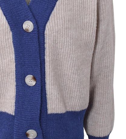 Hound Cardigan - Strik - Rib - Cobalt Blue Hound Cardigan - Strik - Rib - Cobalt Blue