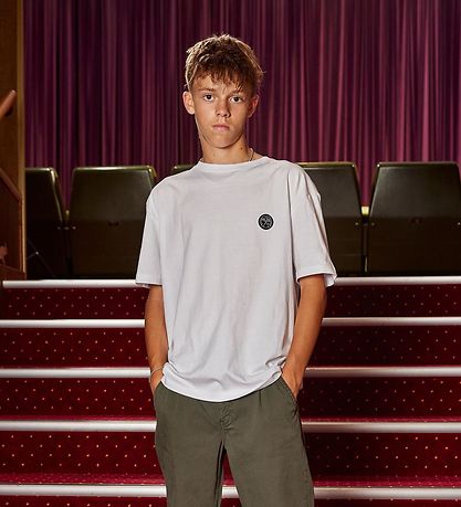 Hound T-shirt - White m. Badge Hound T-shirt - White m. Badge