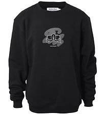 Hound Sweatshirt - Crewneck - Sort m. Print Hound Sweatshirt - Crewneck - Sort m. Print