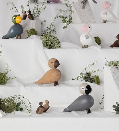 Kay Bojesen Træfigur - Sangfugl - 15 cm - Alfred 