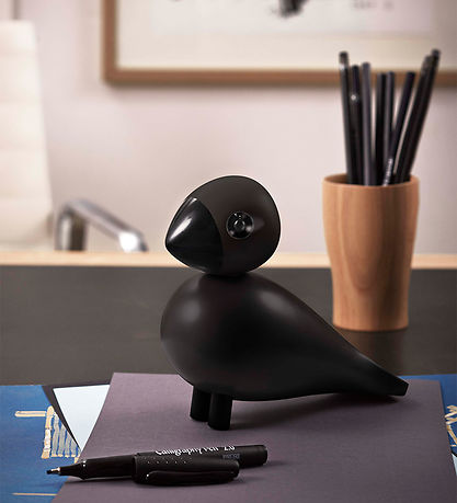 Kay Bojesen Træfigur - Sangfugl - 15 cm - Ravn