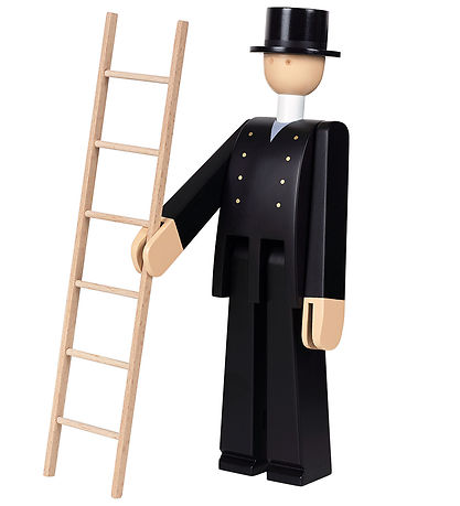 Kay Bojesen Træfigur - Skorstensfejeren - 21 cm - Sort Kay Bojesen Træfigur - Skorstensfejeren - 21 cm - Sort